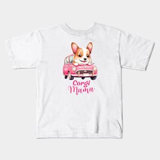 Corgi Mama Kids T-Shirt